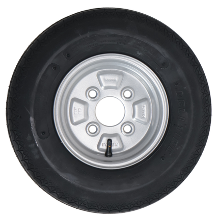 Deli Tire Compleet aanhanger wiel - 4.00-8 - steekmaat: 4x100 - draagvermogen: 265 kg - naafdiameter: 60 mm - 4PR