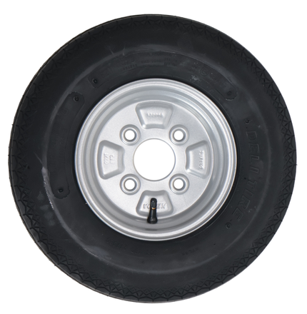 Deli Tire Compleet aanhanger wiel - 4.00-8 - steekmaat: 4x100 - draagvermogen: 265 kg - naafdiameter: 60 mm - 4PR