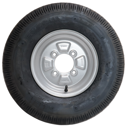 Deli Tire Compleet aanhanger wiel - 5.20-10 - steekmaat: 4x115 - draagvermogen: 280 kg - naafdiameter: 85 mm - 4PR