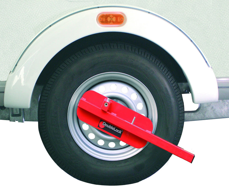 DoubleLock Buffalo compact wielklem - geschikt voor 13, 14 en 15 inch wielen/velgen - SCM gekeurd