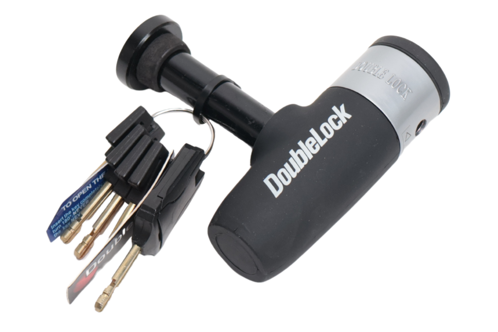 DoubleLock DoubleLock SCM gekeurd los kopslot voor loopchain - inclusief 5 sleutels