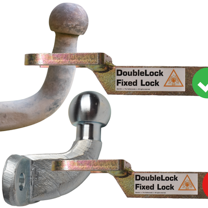 DoubleLock DoubleLock WAK35 Fixed Lock - SCM gekeurd onderbouw disselslot voor geremde koppelingen