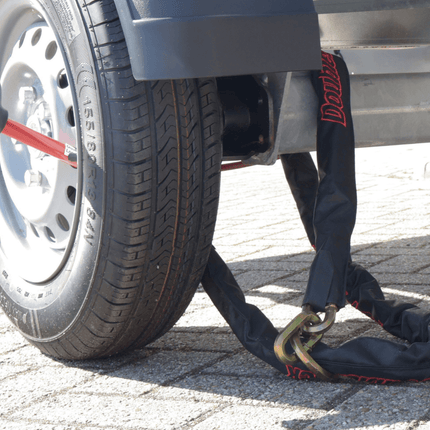 DoubleLock Kettingslot/loopchain - 200 cm lang - SCM gekeurd - wielklem functie