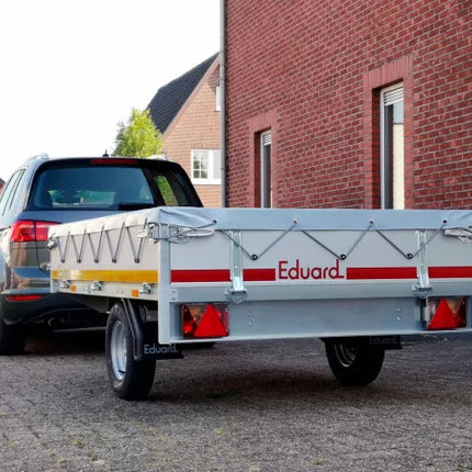 Eduard Vlakzeil op maat voor Eduard aanhanger - 250x145 cm - waterdicht