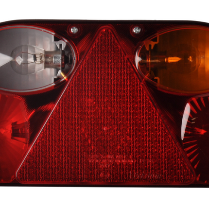 Fristom Achterlicht - Fristom FT-088 - rechts - 240x138x56 mm - gloeilamp - inclusief achteruitrijverlichting