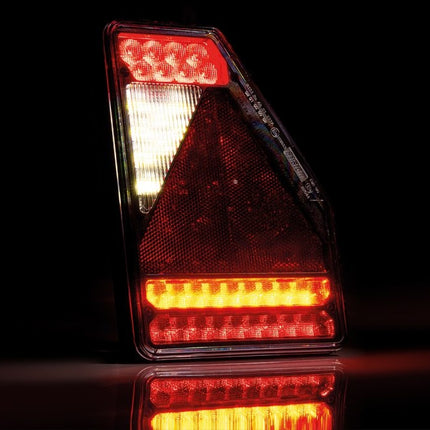 Fristom Achterlicht - Fristom FT-277 LED - links - 211x146x49 mm - inclusief mistlamp