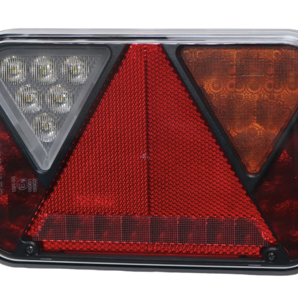 Fristom Achterlicht - Fristom - rechts - 200x130x50 mm - Aspöck connector - met ingebouwde weerstand