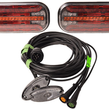 Fristom LED verlichtingsset - Fristom FT-230 - 13 polig - incl. breedteverlichting en dynamische richtingaanwijzers