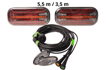 Hovedkabel: 5,5 m - Markeringslys: 3,5 m