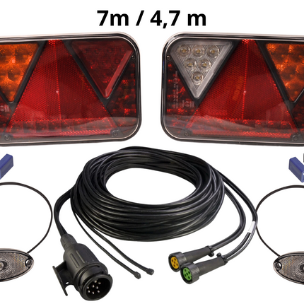Fristom LED verlichtingsset - Fristom FT-270 - 13 polig - incl. markeringsverlichting & ingebouwde weerstanden