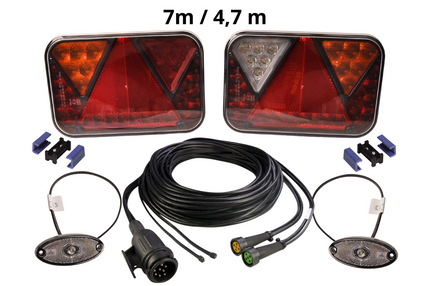 Fristom LED verlichtingsset - Fristom FT-270 - 13 polig - incl. markeringsverlichting & ingebouwde weerstanden