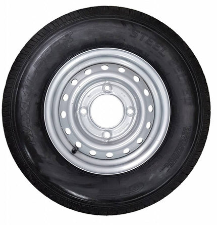 GT RADIAL Compleet aanhanger wiel - 175R13 - Ifor Williams - steekmaat: 4x139,7- draagvermogen: 700 kg - naafdiameter: 95,5 mm