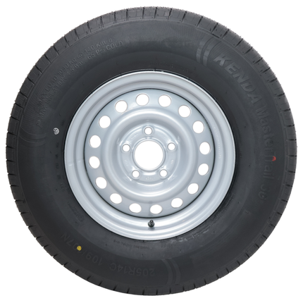 GT RADIAL Compleet aanhanger wiel - 205/80R14C - steekmaat: 5x112 - draagvermogen: 950 kg - naafdiameter: 67 mm