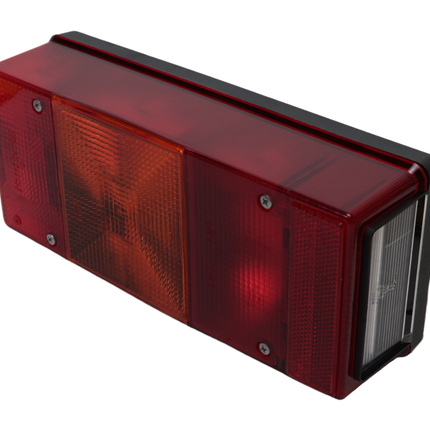 Hella Achterlicht - Hella - 4 kamer - links - 246x108x66 mm - vlakstekker aansluiting