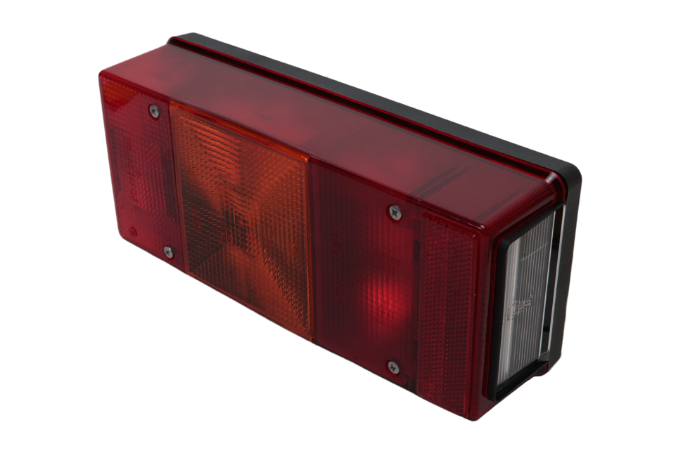 Hella Achterlicht - Hella - 4 kamer - links - 246x108x66 mm - vlakstekker aansluiting