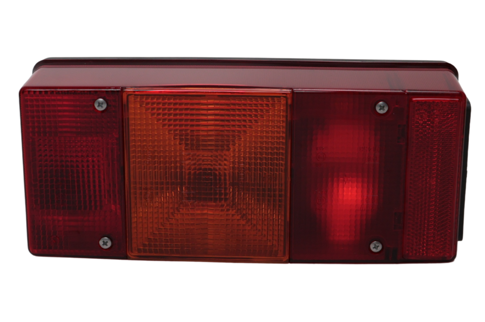 Hella Achterlicht - Hella - 4 kamer - links - 246x108x66 mm - vlakstekker aansluiting