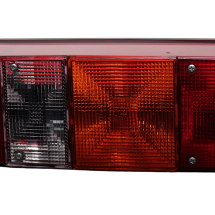 Hella Achterlicht - Hella - 4 kamer - rechts - 246x108x66 mm - vlakstekker aansluiting - met achteruitrijlicht