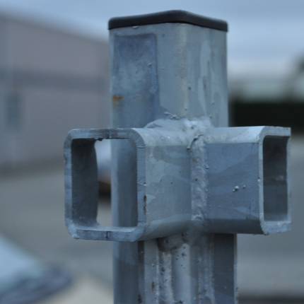 Hulco Hoekrong/ hoekpaal Hulco 30 cm linksachter / rechtsvoor - spansluiting model