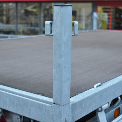 Hulco Hoekrong/hoekpaal Hulco 30 cm rechtsachter linksvoor - spansluiting model