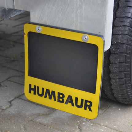 Humbaur Kunststof Humbaur spatlap 240x230 mm