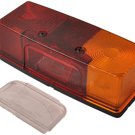 Jokon Achterlicht - Jokon - 3 kamer - rechts - 158x64x51 mm - met kentekenverlichting