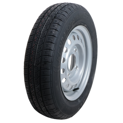 Kargotrail Compleet aanhanger wiel - 145/80R13 - steekmaat: 4x130 - draagvermogen: 425 kg - naafdiameter: 85 mm