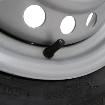 Kargotrail Compleet aanhanger wiel - 155/70R13 - steekmaat: 4x100 - draagvermogen: 375 kg - naafdiameter: 57 mm