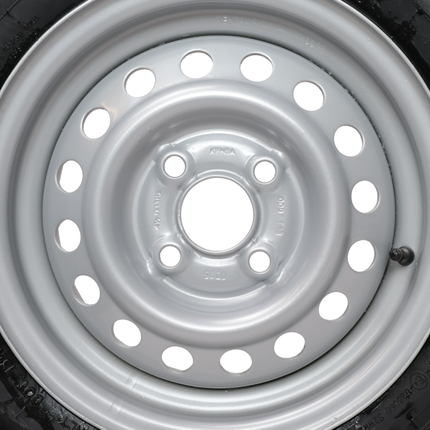 Kargotrail Compleet aanhanger wiel - 155R13C - steekmaat: 4x100 - draagvermogen: 615 kg - naafdiameter: 57 mm