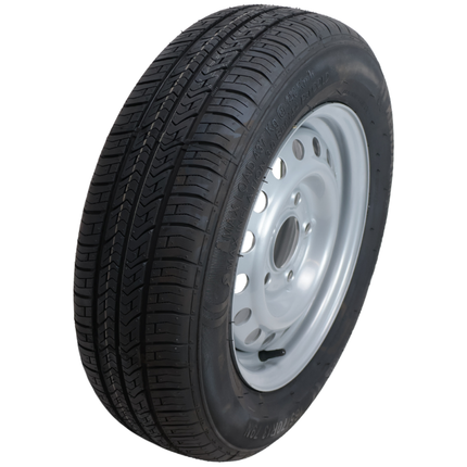 Kargotrail Compleet aanhanger wiel - 165/70R13 - steekmaat: 5x112 - draagvermogen: 437 kg - naafdiameter: 67 mm
