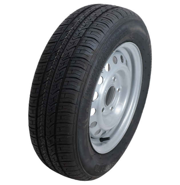 Kargotrail Compleet aanhanger wiel - 165/70R13 - steekmaat: 5x112 - draagvermogen: 437 kg - naafdiameter: 67 mm