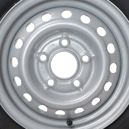 Kargotrail Compleet aanhanger wiel - 165/70R13 - steekmaat: 5x112 - draagvermogen: 437 kg - naafdiameter: 67 mm