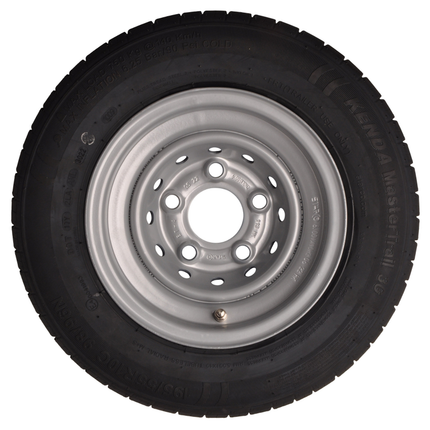 Kargotrail Compleet aanhanger wiel - 195/55R10C - steekmaat: 5x112 - draagvermogen: 750 kg - naafdiameter: 67 mm - 10PR - ET-4