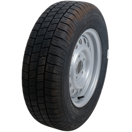 Kargotrail Compleet aanhanger wiel - 195/70R14C - steekmaat: 5x112 - draagvermogen: 900 kg - naafdiameter: 67 mm