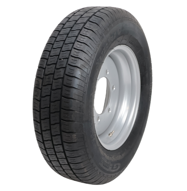 Kargotrail Compleet aanhanger wiel - 225/75R16 - steekmaat: 6x205 - draagvermogen: 1450 kg - naafdiameter: 161 mm
