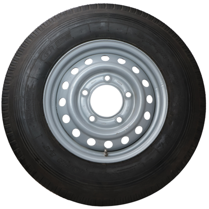 Kargotrail Compleet aanhanger wiel - 6.50R16 - steekmaat: 5x165,1 - draagvermogen: 900 kg - naafdiameter: 114,6 mm