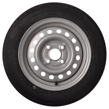 Kenda Compleet aanhanger wiel - 135/80R13 - steekmaat: 4x100 - draagvermogen: 335 kg - naafdiameter: 57 mm