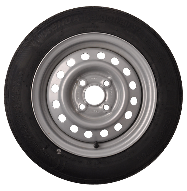 Kenda Compleet aanhanger wiel - 135/80R13 - steekmaat: 4x100 - draagvermogen: 335 kg - naafdiameter: 57 mm
