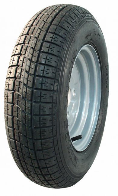 Kenda Compleet aanhanger wiel - 145-10 - steekmaat: 4x100 - draagvermogen: 400 kg - naafdiameter: 60 mm - 6PR - ET 23,5