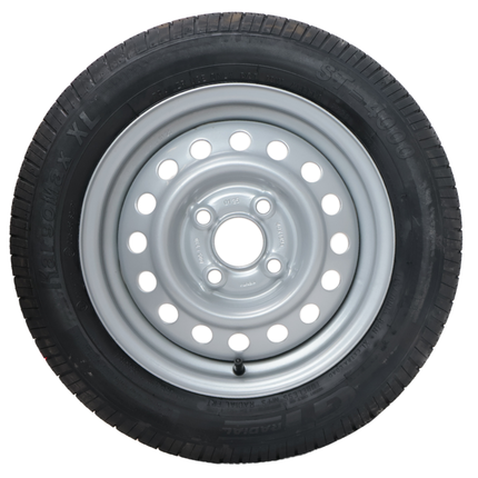 Kenda Compleet aanhanger wiel - 145/70R13 - steekmaat 4x100 - draagvermogen: 425 kg - naafdiameter: 57 mm