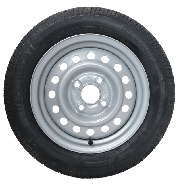 Kenda Compleet aanhanger wiel - 145/70R13 - steekmaat 4x100 - draagvermogen: 425 kg - naafdiameter: 57 mm