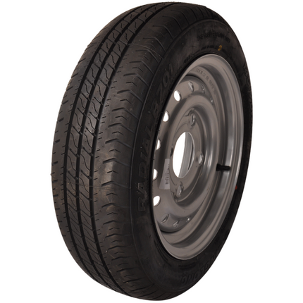 Kenda Compleet aanhanger wiel - 145/70R13 - steekmaat: 4x130 - draagvermogen: 375 kg - naafdiameter: 85 mm