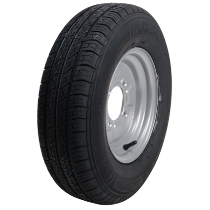 Kenda Compleet aanhanger wiel - 145/80-10 - steekmaat: 4x115 - draagvermogen: 375 kg - naafdiameter: 85 mm - 4PR