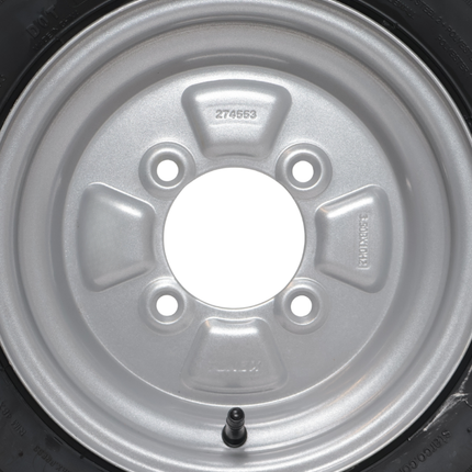Kenda Compleet aanhanger wiel - 145/80-10 - steekmaat: 4x115 - draagvermogen: 375 kg - naafdiameter: 85 mm - 4PR