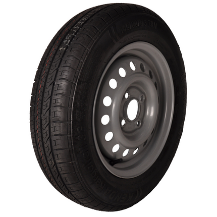 Kenda Compleet aanhanger wiel - 145/80R13 - steekmaat: 4x100 - draagvermogen: 425 kg - naafdiameter: 57 mm