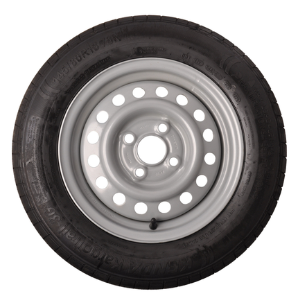 Kenda Compleet aanhanger wiel - 145/80R13 - steekmaat: 4x100 - draagvermogen: 425 kg - naafdiameter: 57 mm