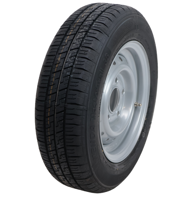 Kenda Compleet aanhanger wiel - 155/70R12C - steekmaat: 5x112 - draagvermogen: 900 kg - naafdiameter: 67 mm