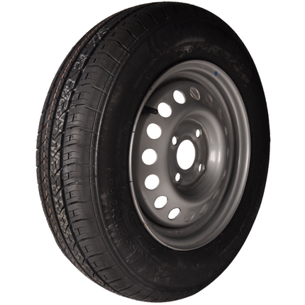 Kenda Compleet aanhanger wiel - 155/80R13 - steekmaat: 4x100 - draagvermogen: 500 kg - naafdiameter: 57 mm