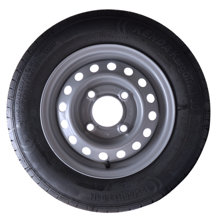 Kenda Compleet aanhanger wiel - 155/80R13 - steekmaat: 4x130 - draagvermogen: 500 kg - naafdiameter: 85 mm