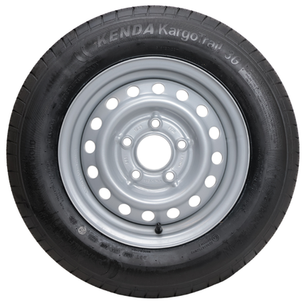 Kenda Compleet aanhanger wiel - 155/80R13 - steekmaat: 5x112 - draagvermogen: 500 kg - naafdiameter: 67 mm