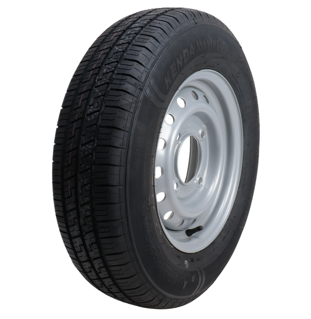 Kenda Compleet aanhanger wiel - 165R13C - Ifor Williams - steekmaat: 4x139,7 - draagvermogen: 710 kg - naafdiameter: 95,5 mm